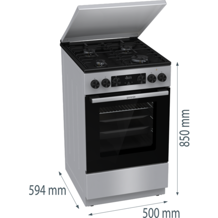 Комбінована плита Gorenje GK5C43SH (FM513D-HPD4B) (7083199) Изображение
