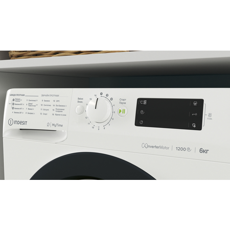 Пральна машина автоматична Indesit OMTWSE 61293 WK UA (6990450) Изображение