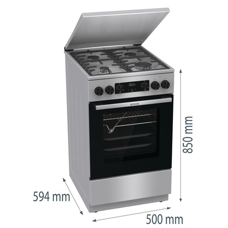 Комбінована плита Gorenje GKS5C71XF (7082753) Зображення