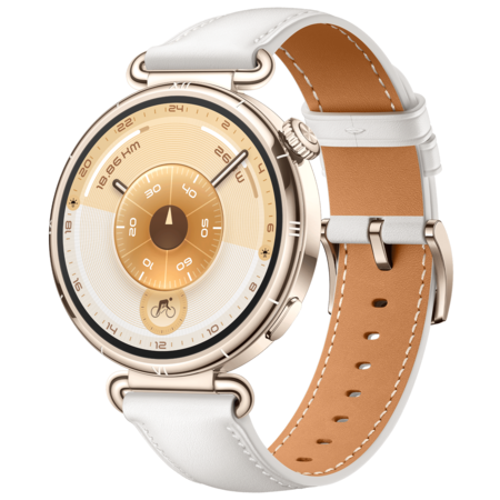 Смарт годинник Huawei WATCH GT 6 41mm White Leather (7224285) Зображення