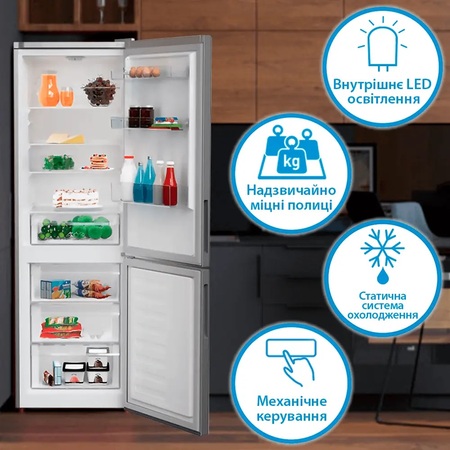 Холодильник Indesit INKS 1361 S4E (7222126) Изображение