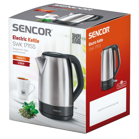 Електрочайник Sencor SWK 1711SS (6886084) Изображение