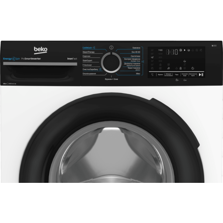 Пральна машина автоматична Beko BM3WFU410415WPBB (7205160) Изображение