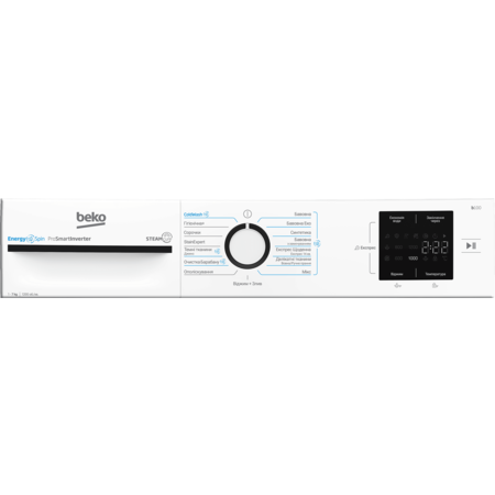 Пральна машина автоматична Beko BM1WFSU37233WB  (7205151) Изображение