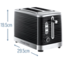 Тостер Russell Hobbs 24371-56 Inspire Black (6441801) Изображение