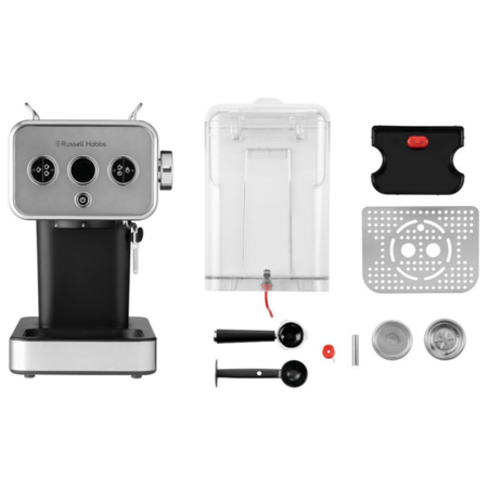 Кавоварка еспрессо Russell Hobbs 26452-56 Distinctions Titanium (6899417) Изображение
