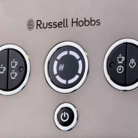 Кавоварка еспрессо Russell Hobbs 26452-56 Distinctions Titanium (6899417) Изображение