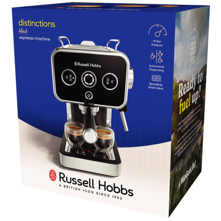 Кавоварка еспрессо Russell Hobbs 26450-56 Distinctions Black (6943149) Зображення