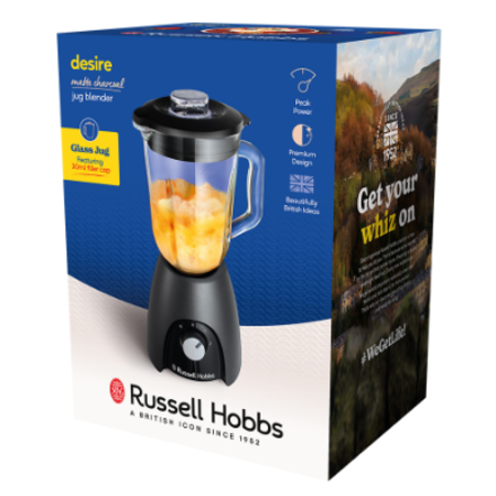 Стаціонарний  блендер Russell Hobbs 27121-56 Matte Charcoal Jug Blender (7030810) Изображение