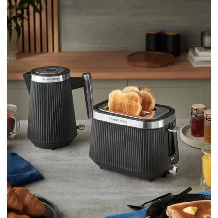 Тостер Russell Hobbs 26760-56/RH Bronte 2S Toaster Black (7234885) Изображение