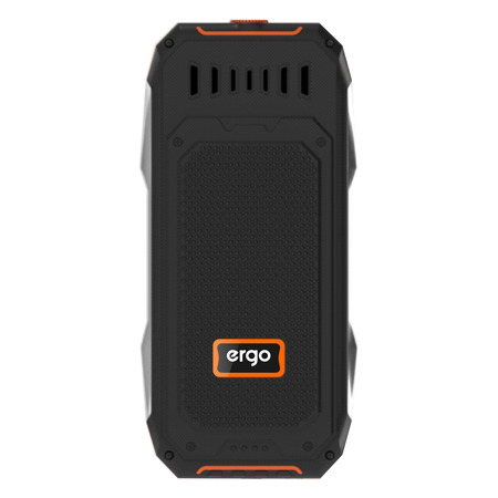 Мобільний телефон ERGO E283 Dual Sim Black orange (7199690) Зображення