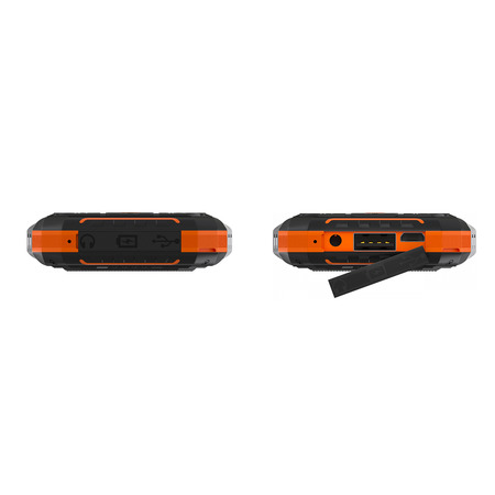 Мобільний телефон ERGO E283 Dual Sim Black orange (7199690) Зображення
