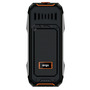 Мобільний телефон ERGO E182 Dual Sim Black orange (7216419) Зображення