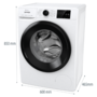 Пральна машина автоматична Gorenje WPNEI82SBSWIFI/UA (6997667) Зображення