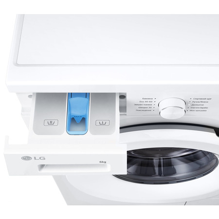 Пральна машина автоматична LG F2Y2NS3WE (7231263) Изображение
