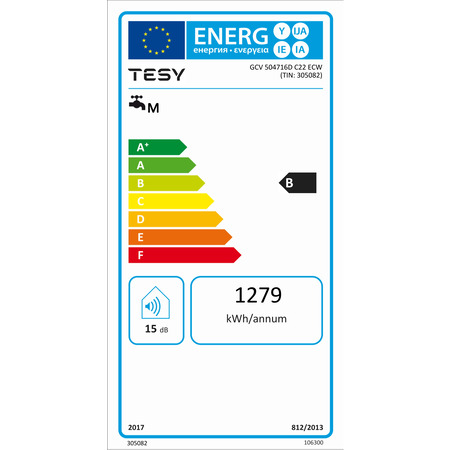 Водонагрівач Tesy Modeco Cloud GCV 504716D C22 ECW (6999413) Изображение