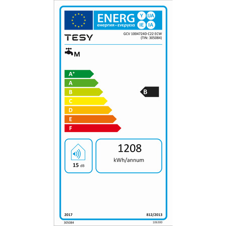 Водонагрівач Tesy Modeco Cloud GCV 1004724D C22 ECW (7240036) Изображение