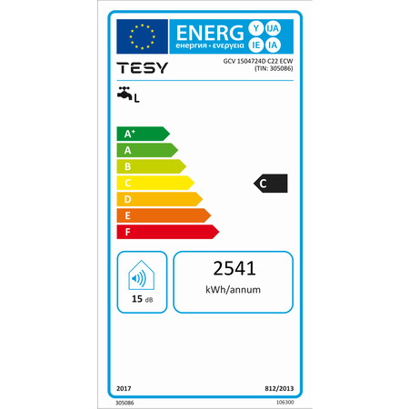 Водонагрівач Tesy Modeco Cloud GCV 1504724D C22 ECW (7240037) Изображение