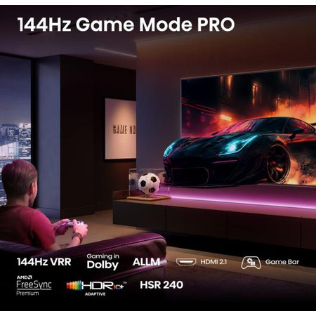 LED-телевізор Hisense 43E7Q PRO  (7134217) Изображение