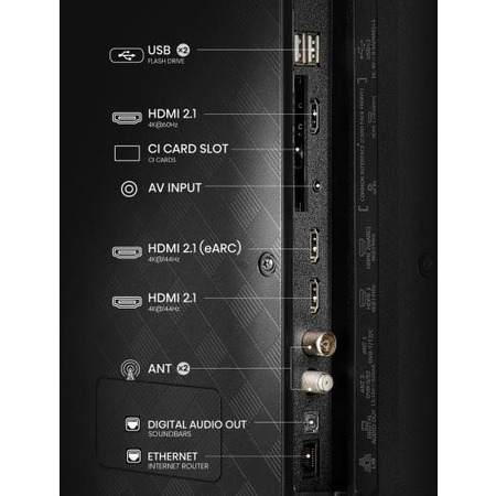 LED-телевізор Hisense 43E7Q PRO  (7134217) Изображение