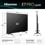 LED-телевизор Hisense 55E7Q PRO  (7134218) Изображение