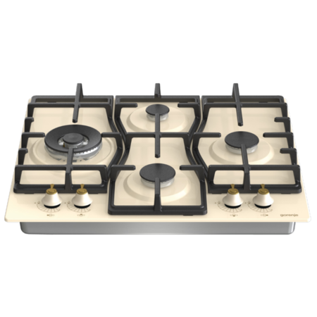 Газова варильна поверхня Gorenje GW 6D42CLI (BG6FE-G0B) (6915609) Зображення