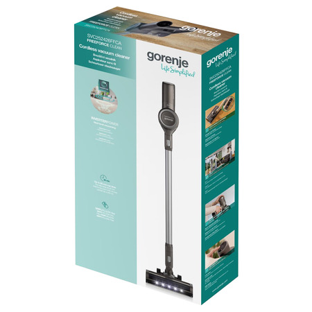 Акумуляторний пилосос Gorenje SVC252426FFCA (VC3996-GS) (7259027) Изображение