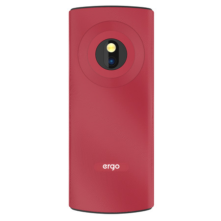 Мобільний телефон ERGO B185 Dual Sim Red (7221436) Изображение