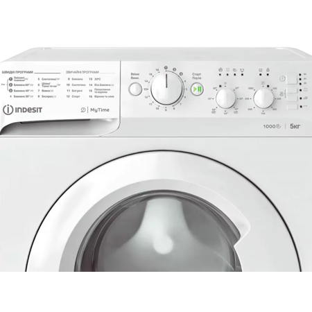 Пральна машина автоматична Indesit OMTWSC 51052 W (7255058) Изображение