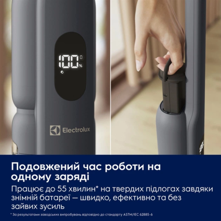 Акумуляторний пилосос Electrolux  EW51U1DB  Wet&dry  (7268481) Изображение