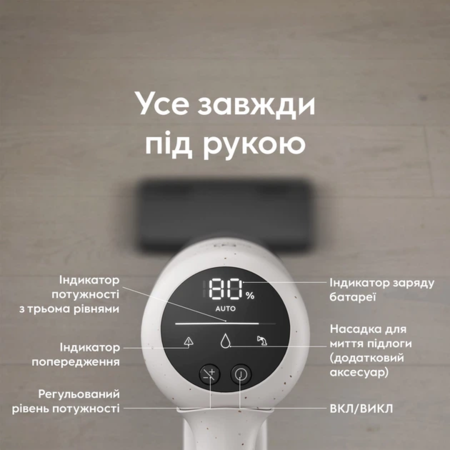 Акумуляторний пилосос Electrolux EP72UB21SW (7272680) Зображення