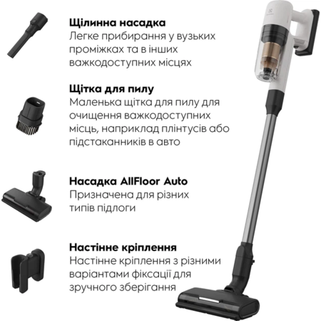 Акумуляторний пилосос Electrolux EP72UB21SW (7272680) Зображення