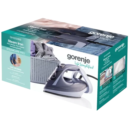 Праска з подачею пари Gorenje SIH3200BB (7278766) Зображення