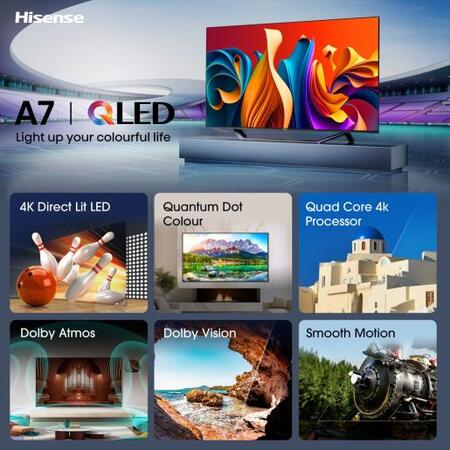 LED-телевізор Hisense 65A7NQ  (7063903) Зображення