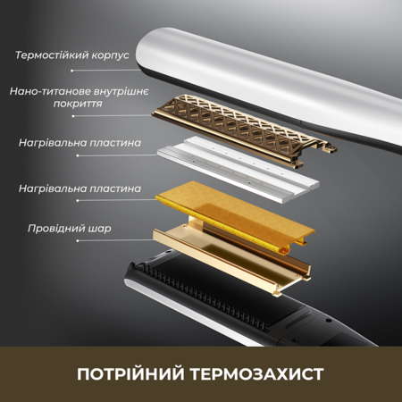 Випрямляч волосся Dreame AuraSteam Straight Pink AA01A-PK  (7283509) Зображення