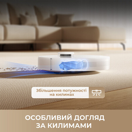 Робот-пилосос Dreame F10 White  (7195496) Зображення