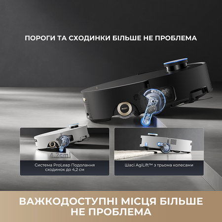 Робот-пилосос Dreame Aqua 10 Ultra Roller Complete White  (7223213) Зображення