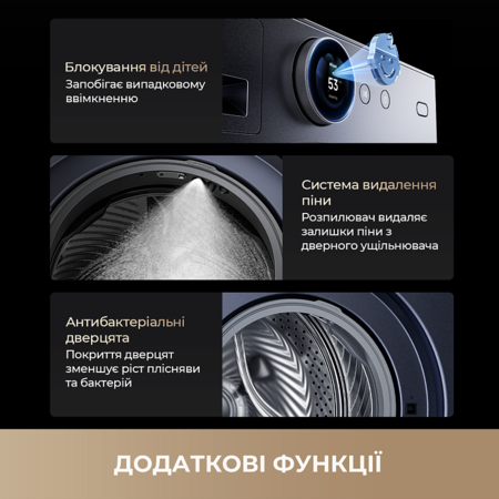 Пральна машина автоматична Dreame L9 (DWF11L90TA) (7273257) Зображення