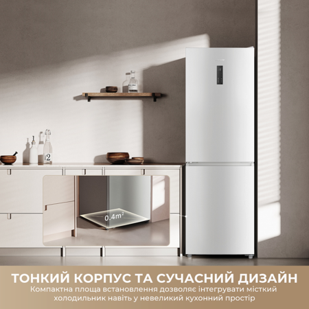 Холодильник Dreame MegaPro 185cm E class-White  (7283484) Зображення