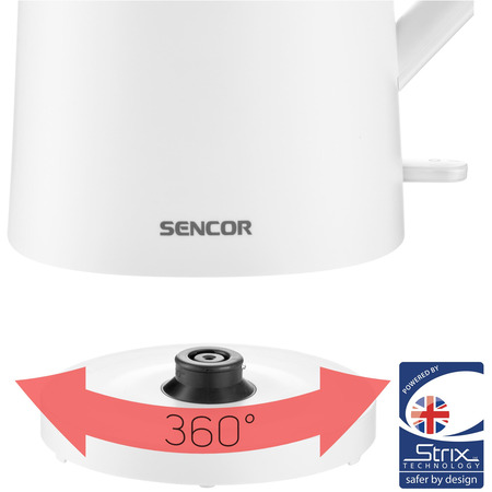 Електрочайник Sencor SWK 0550WH (7283586) Зображення