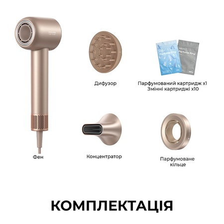 Фен Dreame Glory Mix Gold (AHD18-GOLD)  (7150993) Зображення