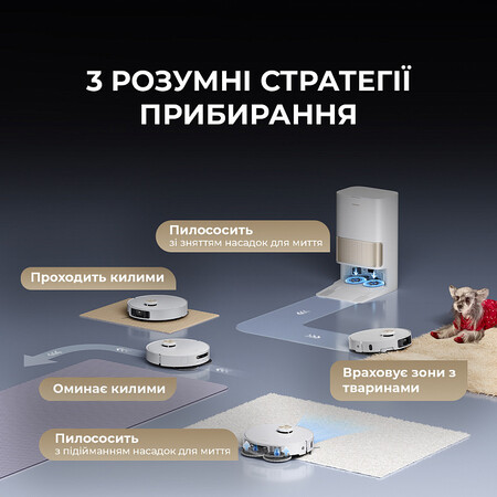 Робот-пилосос Dreame L40s Pro Ultra Black (7156891) Зображення