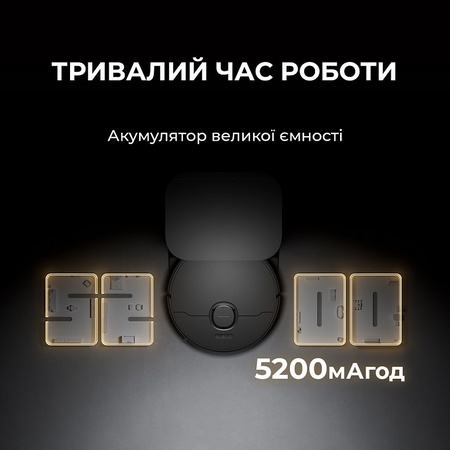 Робот-пилосос Dreame L40s Pro Ultra Black (7156891) Зображення