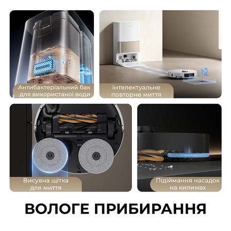 Робот-пилосос Dreame L40s Pro Ultra Black (7156891) Зображення