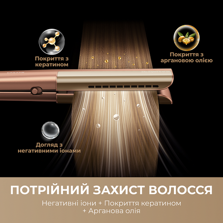 Випрямляч волосся Dreame Aero Straight Gold AMA10A  (7227644) Зображення