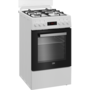 Комбінована плита Beko FSE52332DWDS (6628536) Зображення
