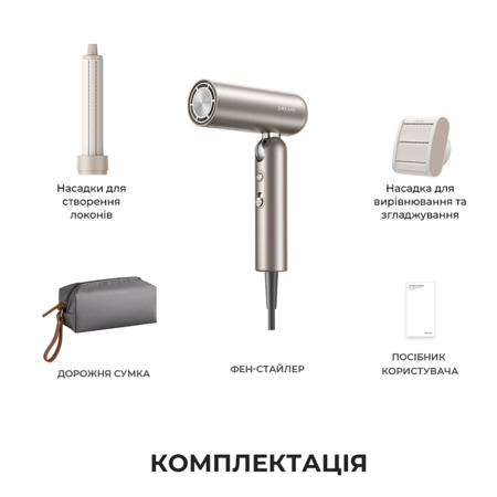 Фен Dreame Pocket Titanium AHD51-TI (7100193) Зображення