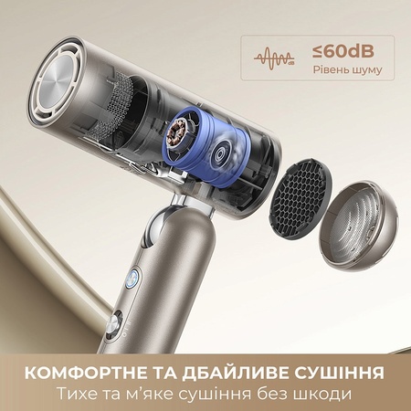 Фен Dreame Pocket Titanium AHD51-TI (7100193) Зображення