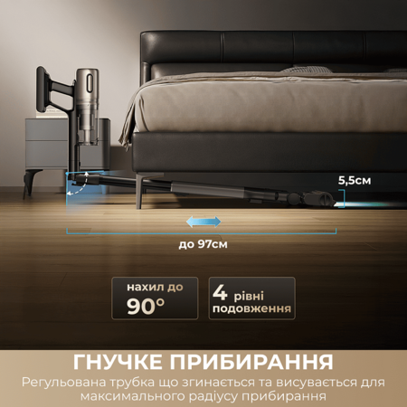 Акумуляторний пилосос Dreame Z40 TangleCut Flex+  (7280388) Зображення