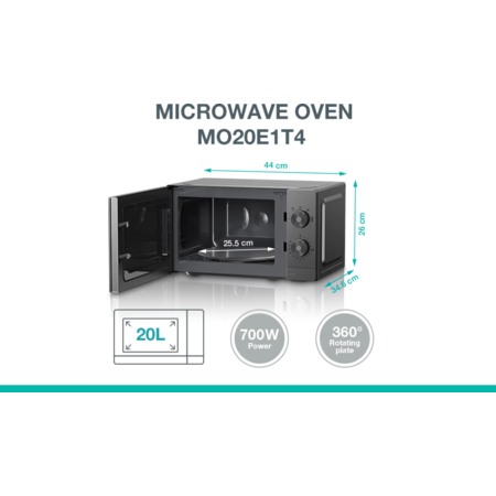 Мікрохвильова піч Gorenje MO20E1T4 (7043027) Зображення